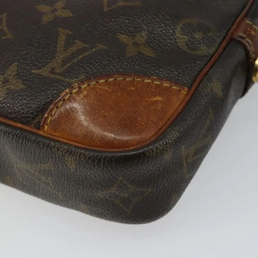 Louis Vuitton Monogram Marly Dragonne GM Clutch Bag Brown
